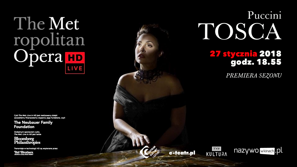 The Metropolitan Opera: Live in HD: Tosca (Puccini)