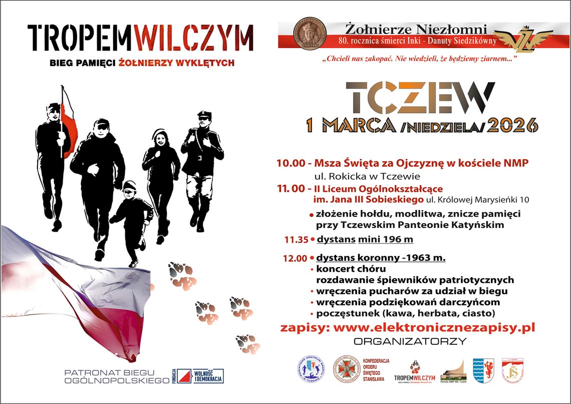 Tropem wilczym - bieg pamięci żołnierzy wyklętych