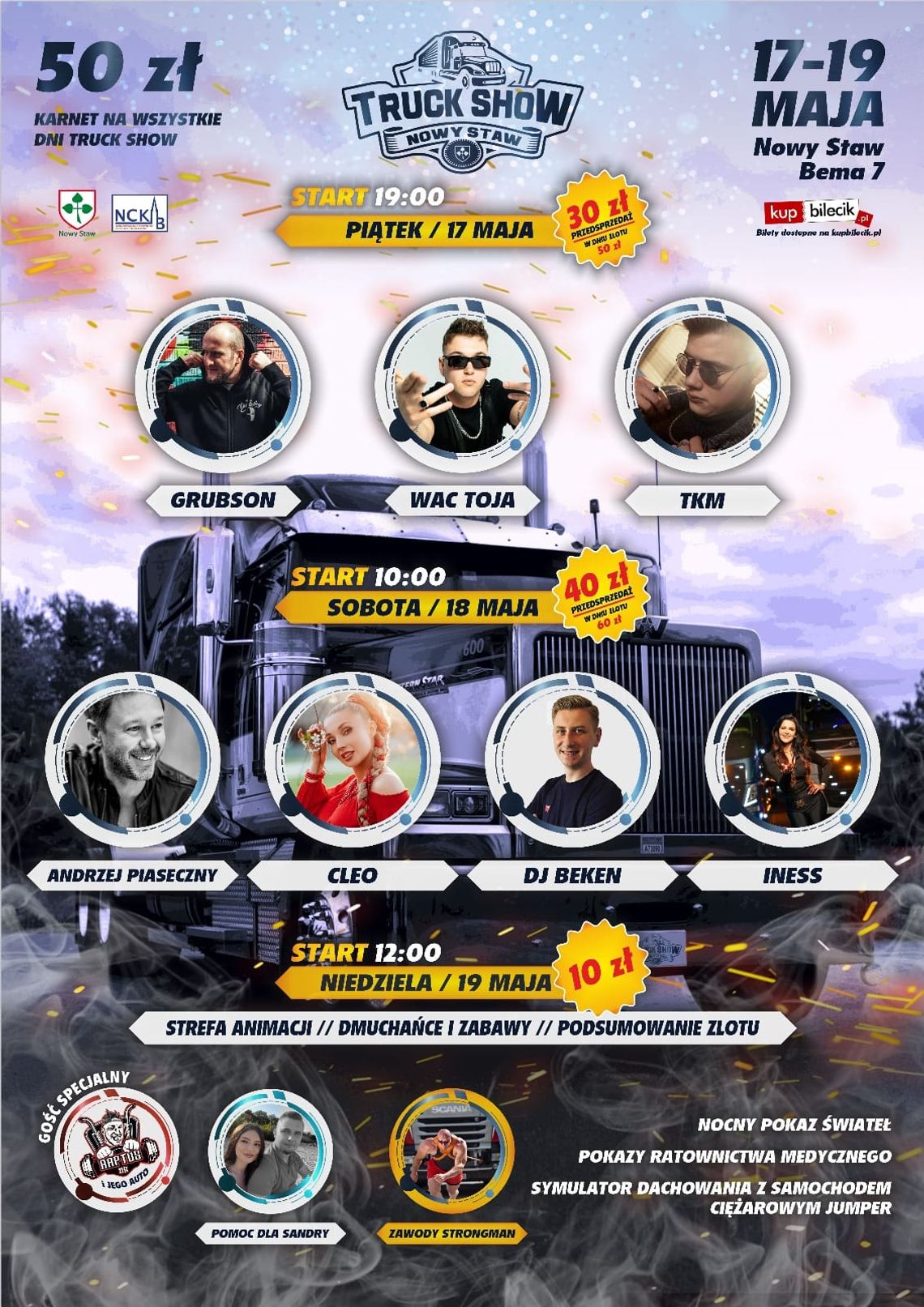 Truck Show Nowy Staw 17-19 maja!