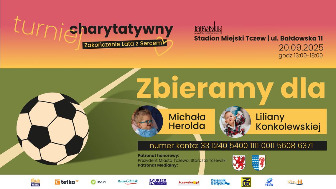 Turniej charytatywny "Zakończenie lata z sercem" Turniej charytatywny "Zakończenie lata z sercem"