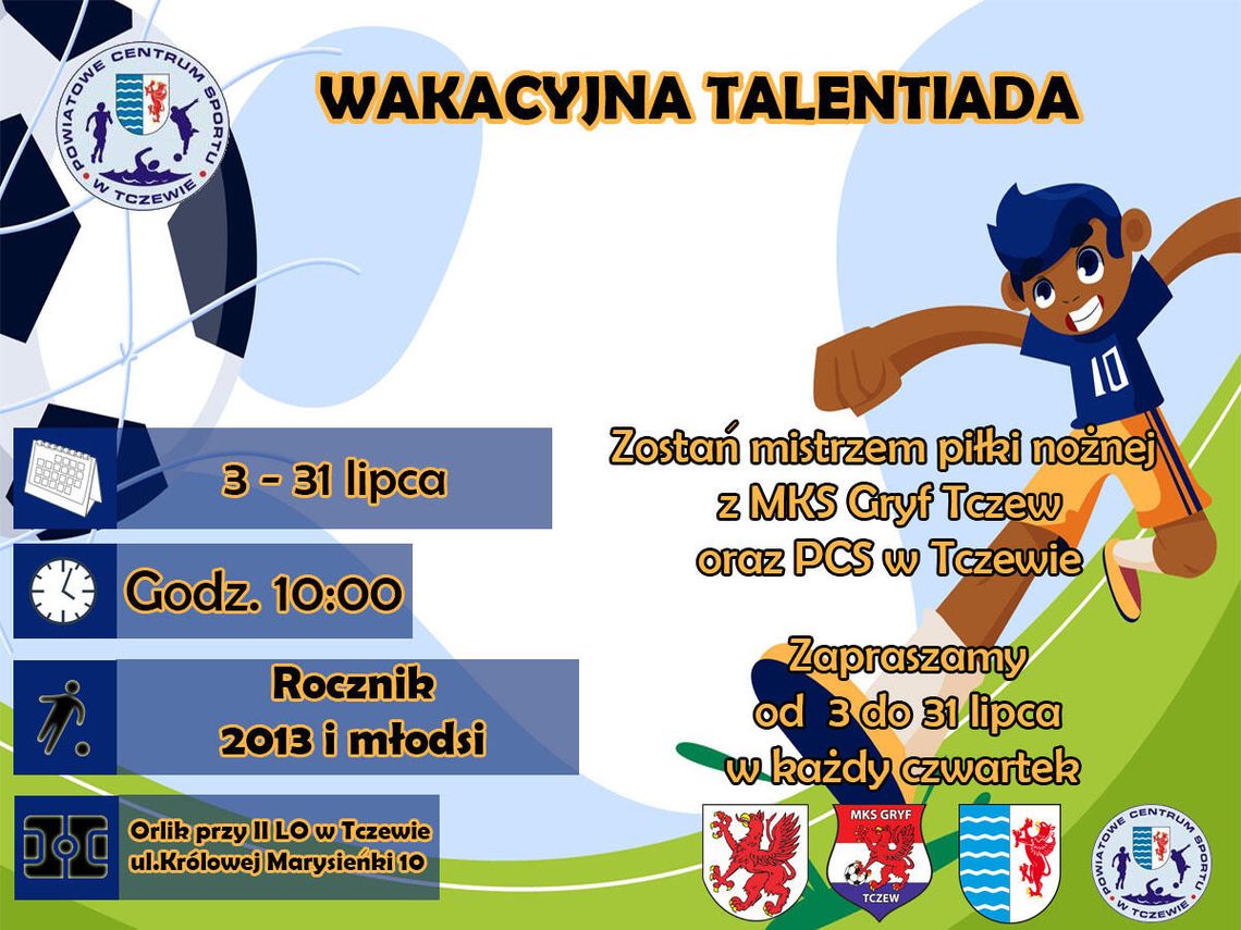 Turniej piłkarski dla dzieci – „Talentiada” Turniej piłkarski dla dzieci – „Talentiada”