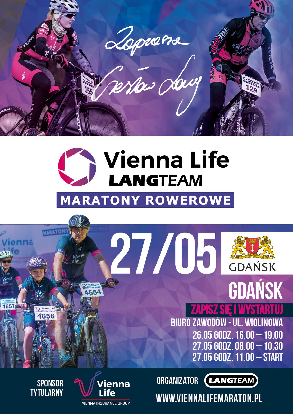 Vienna Life Lang Team Maratony Rowerowe Gdańsk 2018