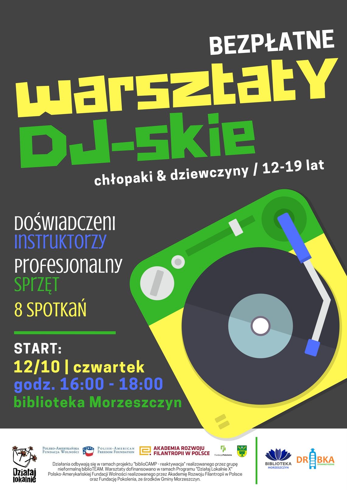 Warsztaty DJ-skie w Morzeszczynie