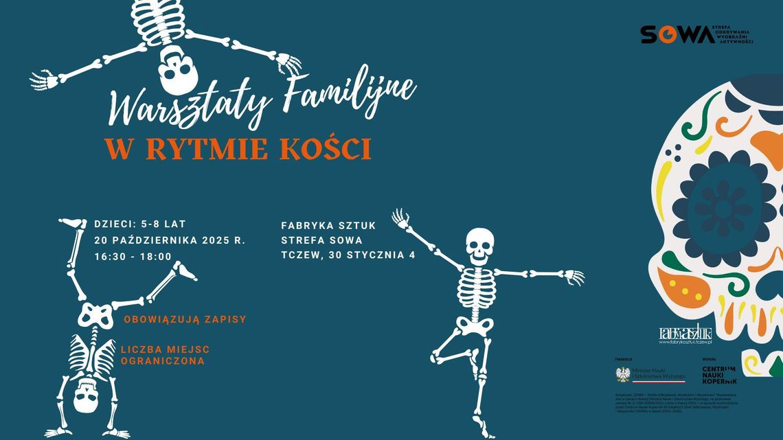 Warsztaty familijne "W rytmie kości" Warsztaty familijne "W rytmie kości"