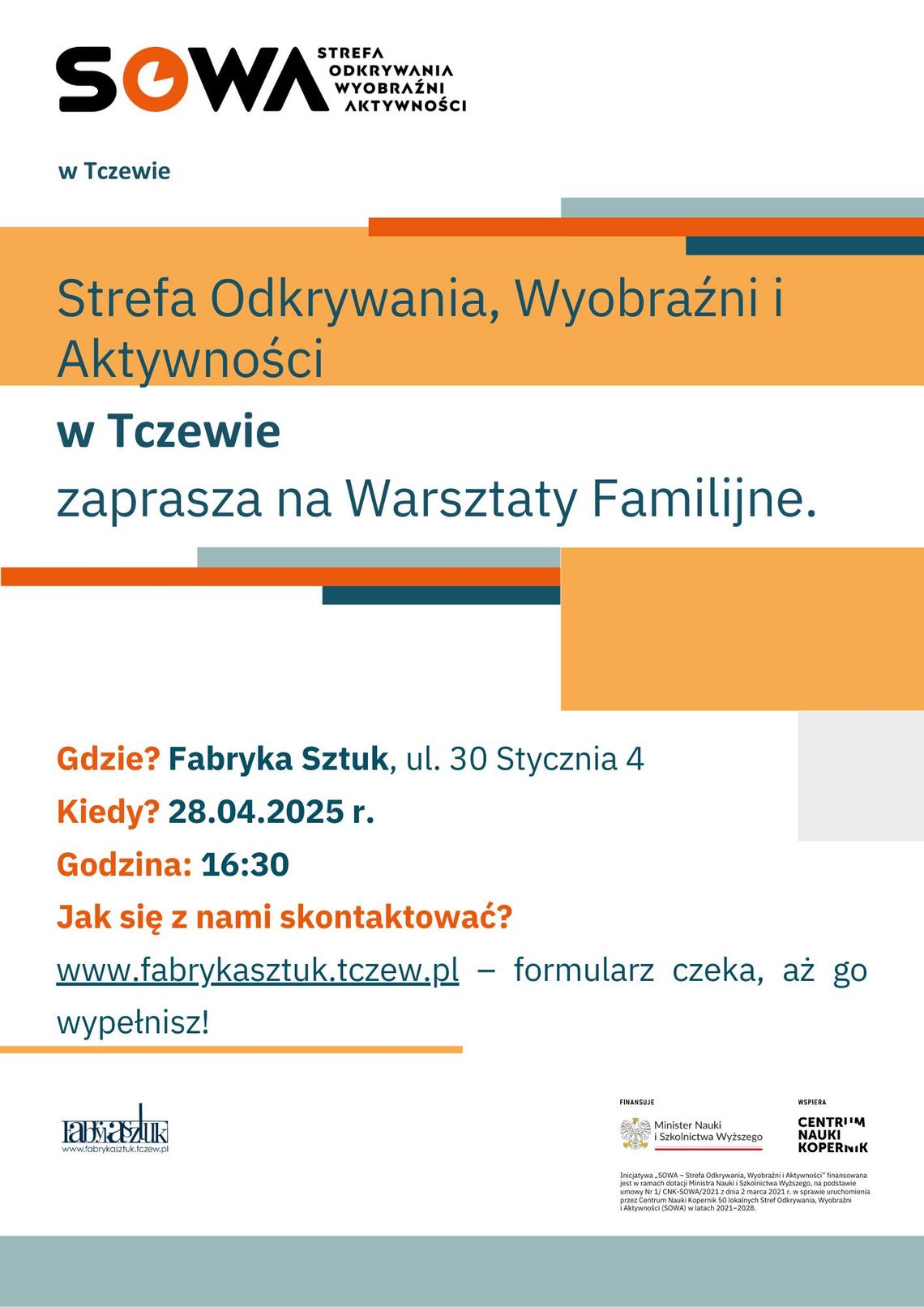 Warsztaty familijne w Sowie Warsztaty familijne w Sowie