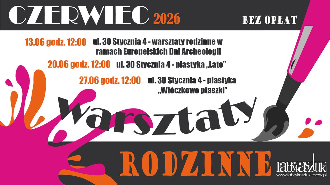 Warsztaty rodzinne: archeologia Warsztaty rodzinne: archeologia