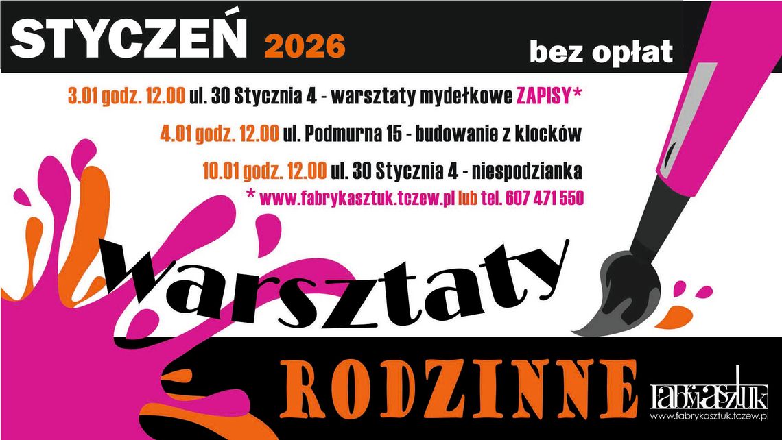 Warsztaty rodzinne - mydełka Warsztaty rodzinne - mydełka