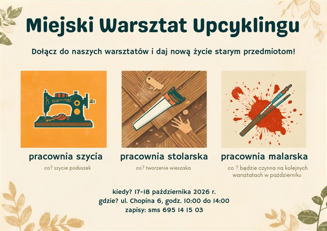 Warsztaty upcyklingu
