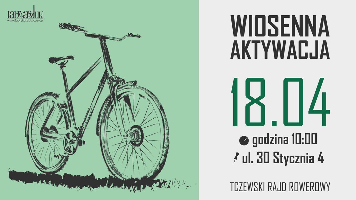 Wiosenna aktywacja – tczewski rajd rowerowy