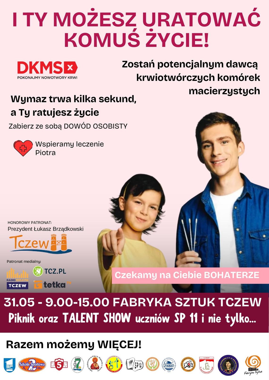 Wspólnie przeciw białaczce - wspieramy leczenie Piotra Wspólnie przeciw białaczce - wspieramy leczenie Piotra