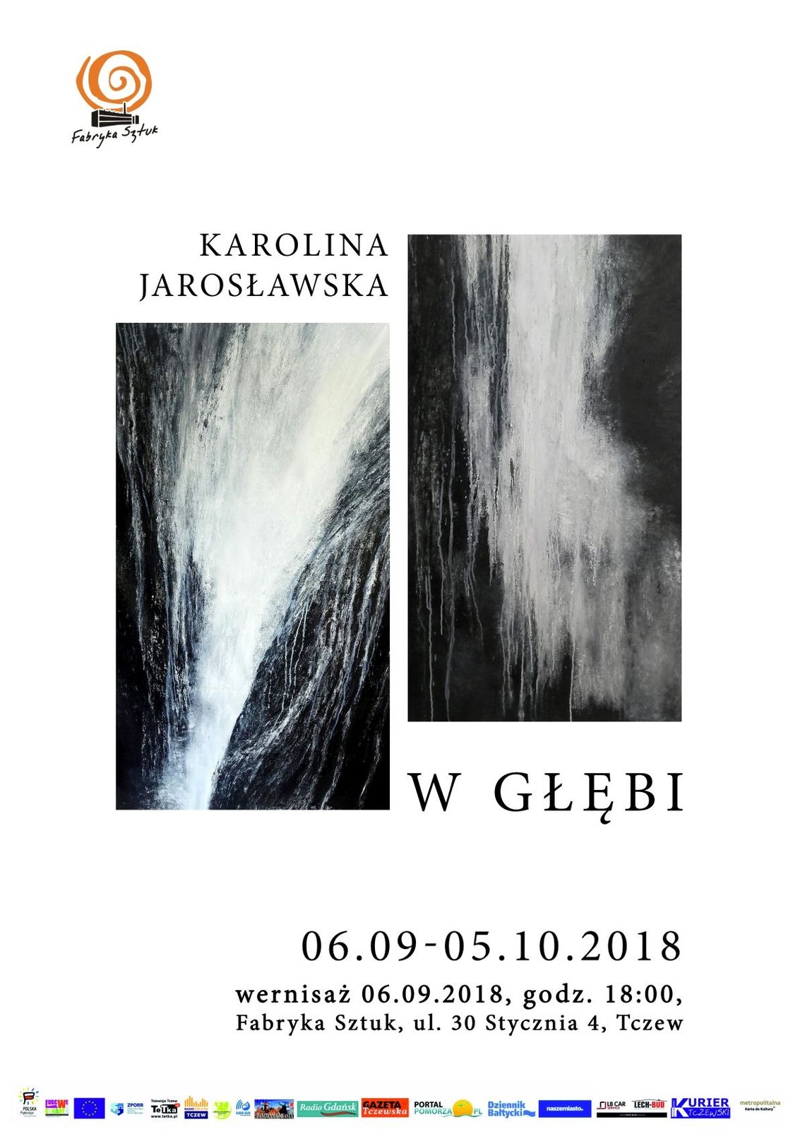 wystawa Karoliny Jarosławskiej "W Głębi"