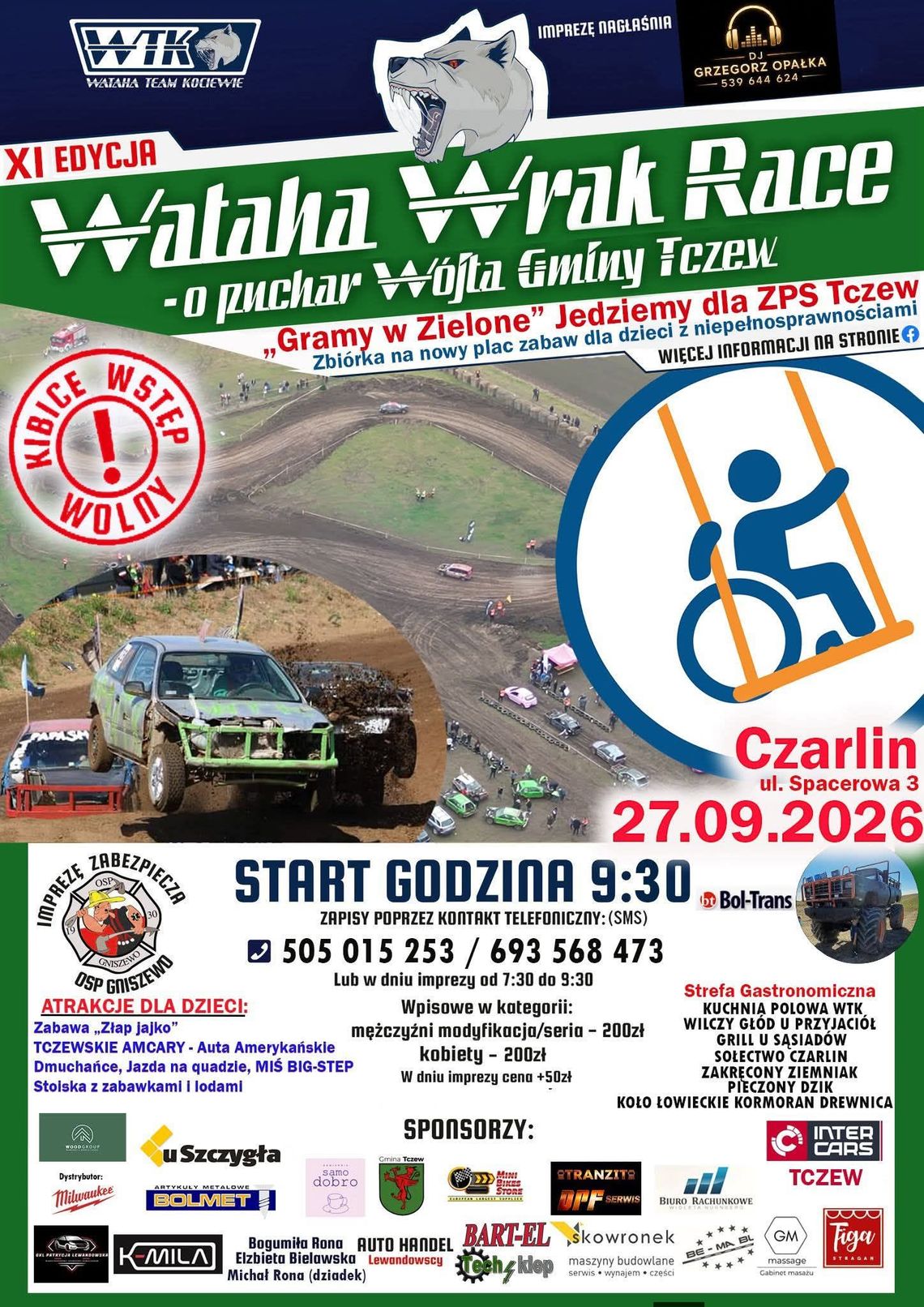 XI Wataha Wrak Race dla ZPS Tczew XI Wataha Wrak Race dla ZPS Tczew