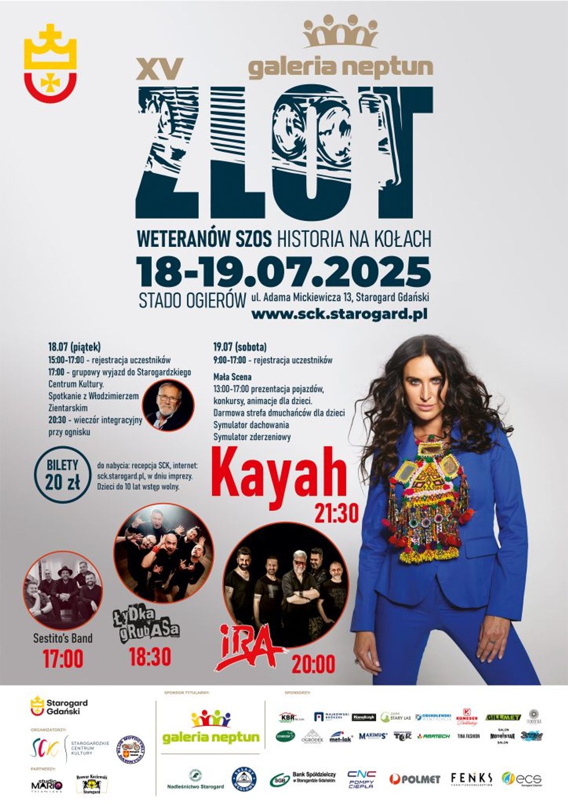 XV Zlot Weteranów Szos 2025 - Historia na Kołach XV Zlot Weteranów Szos 2025 - Historia na Kołach