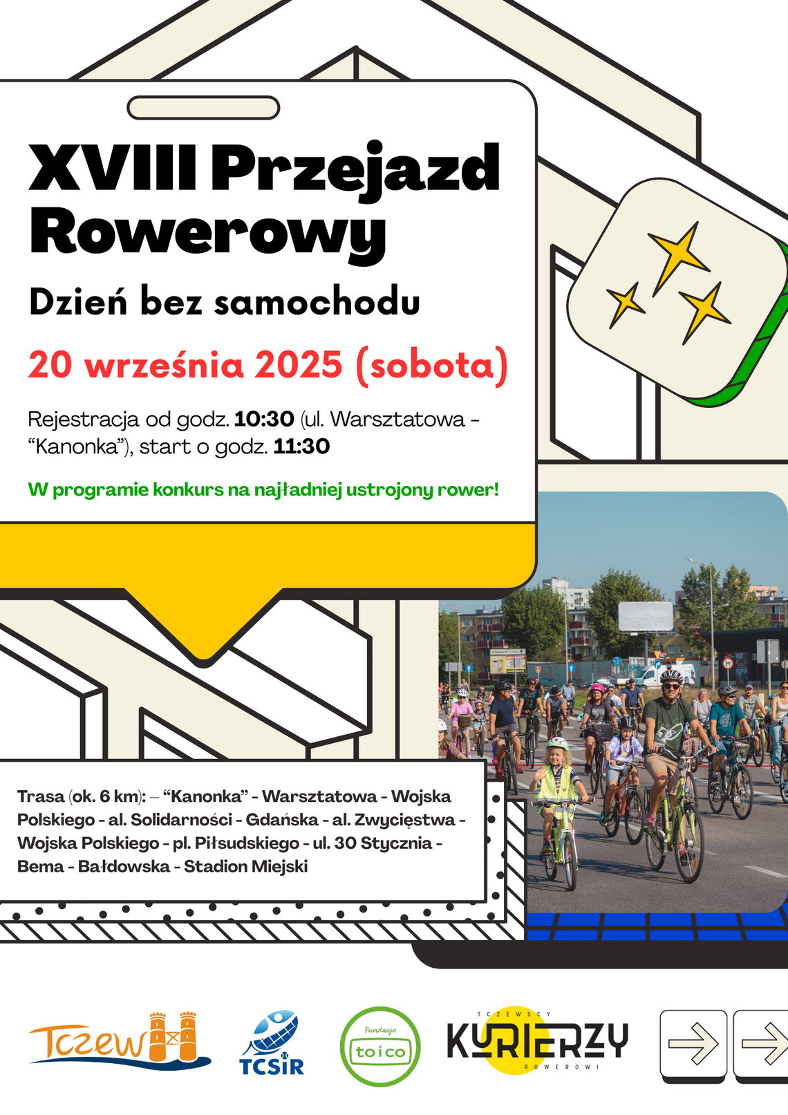 XVIII Miejski Przejazd Rowerowy - Dzień bez samochodu XVIII Miejski Przejazd Rowerowy - Dzień bez samochodu