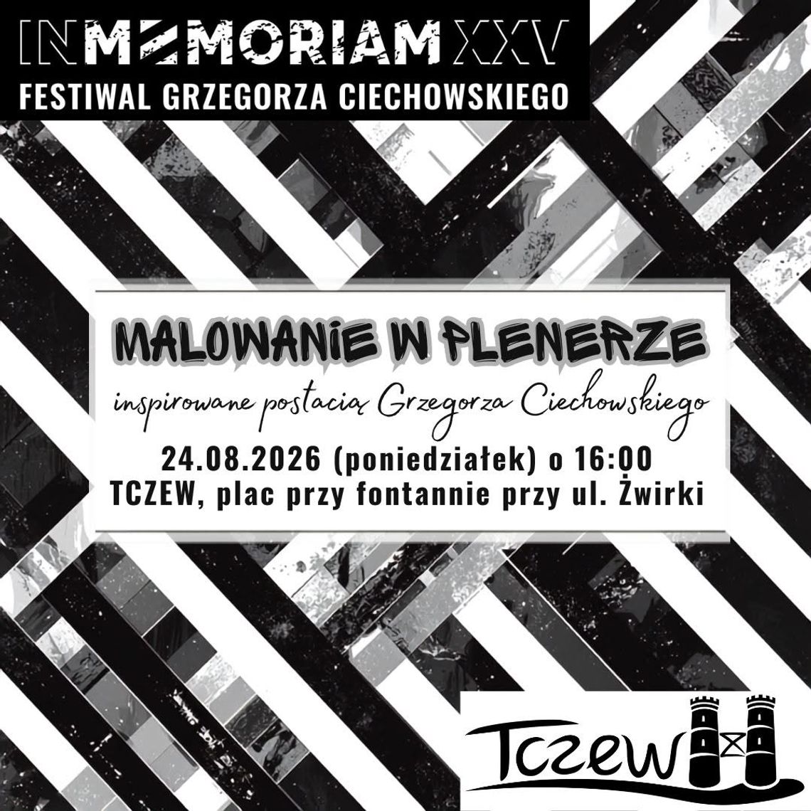 XXV In Memoriam Festiwal Grzegorza Ciechowskiego: Malowanie w plenerze XXV In Memoriam Festiwal Grzegorza Ciechowskiego: Malowanie w plenerze
