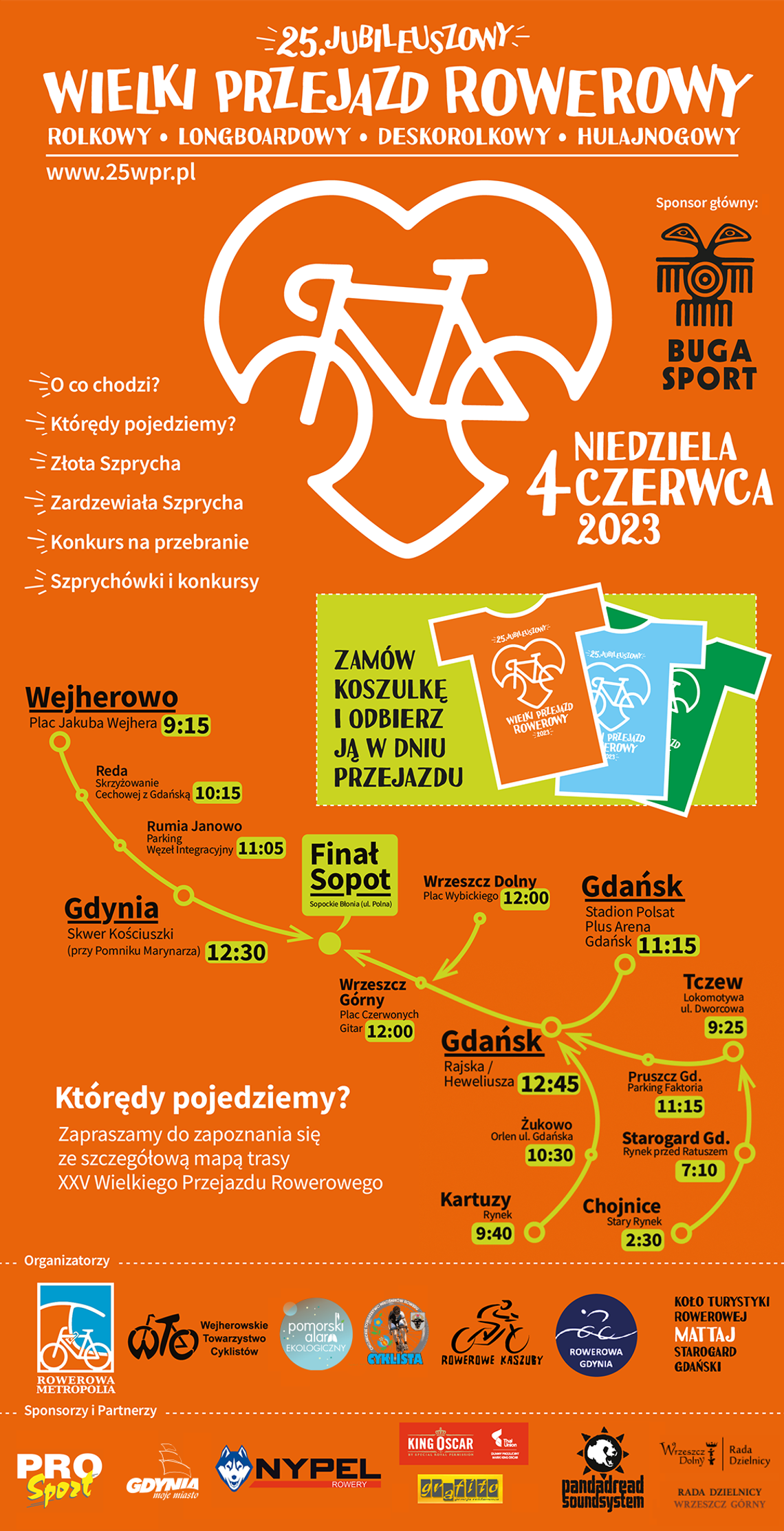 XXV Wielki Przejazd Rowerowy XXV Wielki Przejazd Rowerowy