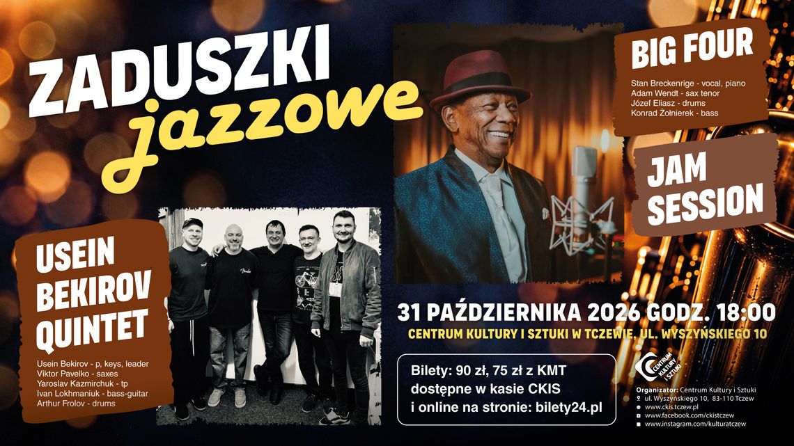 Zaduszki Jazzowe| Usein Bekirov Quintet i Big Four – koncert
