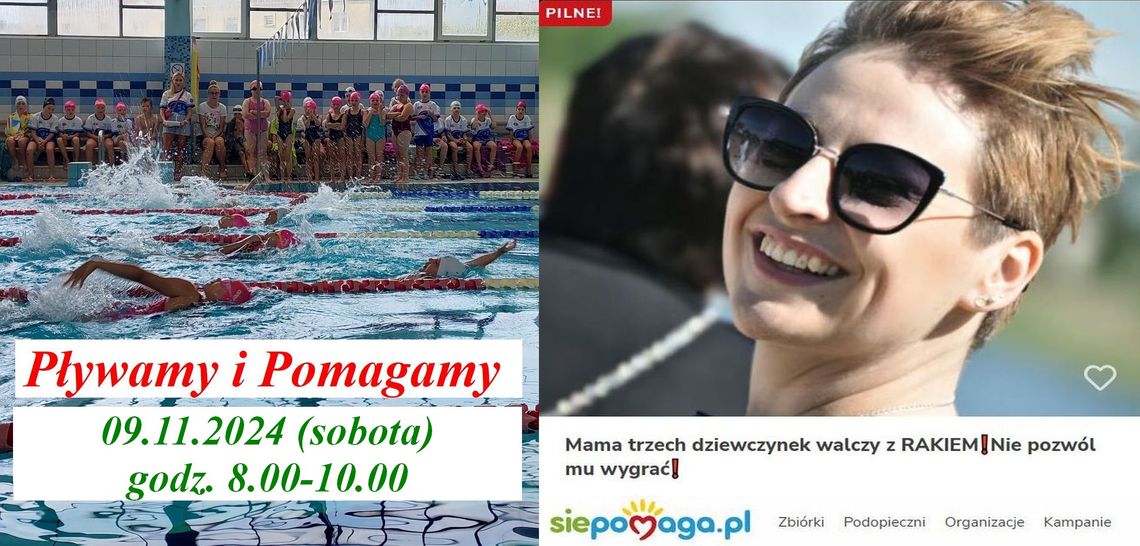 Zawody charytatywne pływamy i pomagamy