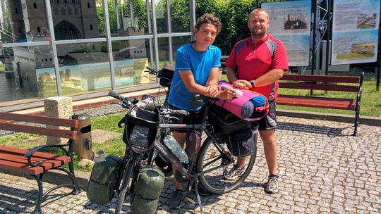 Julian i Jacek - rowerzyści z Rzeczycy
