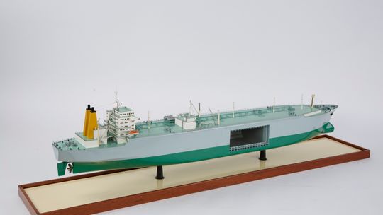 Kolekcja modeli statków w Narodowym Muzeum Morskim w Gdańsku