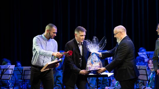 Wyróżnienie Grupa wolontariuszy roku Wolontariusze Grupy Kolarskiej Gryf Tczew Tczewska Gala Wolontariatu.jpg